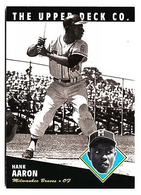 1994 Upper Deck All-Time Heroes Hank Aaron Milwaukee Braves #144 • $1.49