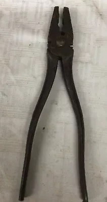 Vintage Wire Cutters/fence Pliers 10” Long Used • $8.95