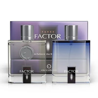Factor Mens Cologne Gift Set  After Shave Eau De Parfum 3.4 Fl Oz • $24.99