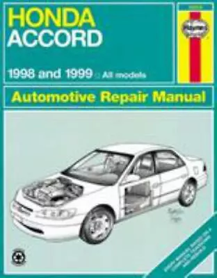 Honda Accord 1998 Thru 2002 Haynes Repair Manual: All Models By Storer Jay • $18.77