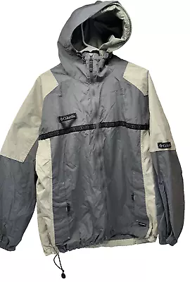 Columbia Large Men's Rain Coat Windbreaker Breathable Packable Rain Jacket • $19.99