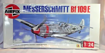 1989 AIRFIX MESSERSCHMIDT Bf109E 1/24 Messerschmitt Bf109E FACTORY SEALED #12002 • $49.99