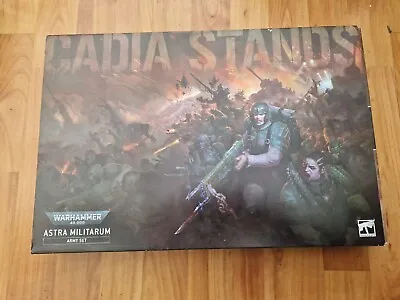 Warhammer 40k Cadia Stands Astra Militarum Army Set Boxed Complete • £139.99