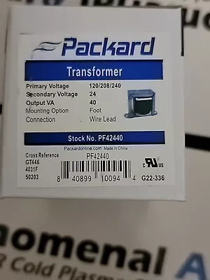 Packard PF42440 Foot Mounted 40VA Transformer • $18.90