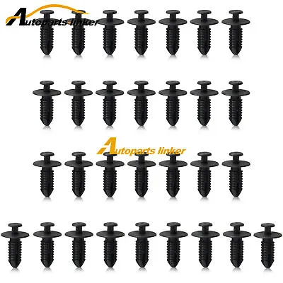 50 Pcs Front Fender Liner Push Type Retainer Clips For Mercedes Benz 1249900492 • $5.69