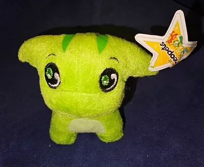 Neopets Green Poogle Dog Plush Stuffed Animal McDonalds Promo Toy 2005 4  • $6