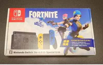 Nintendo Switch Fortnite Special Set Wildcat Bundle CODE New Japan Official • $717.02