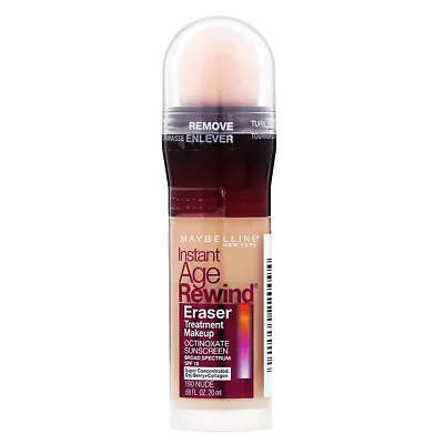 Maybelline Instant Age Rewind Eraser Treatment Makeup. Classic Ivory 150. 0.68oz • $12.99