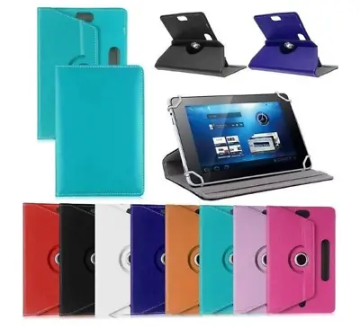 360° Folio Leather Case Cover For Universal Android Tablet PC 7  8  9  10  10.1  • $9.09