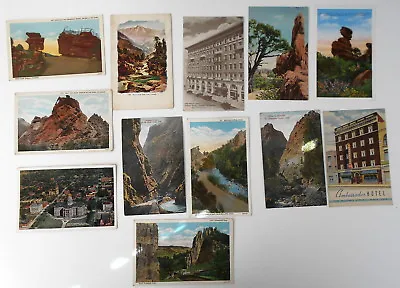 $10.76 • Buy Lot Of 25  Colorado Co  Vintage Postcards Garden Of Gods Denver Air Force  Etc