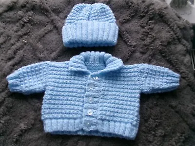 Handknitted Baby Cardigans/matinee Jackets 12  Premature/newborn • £4.99