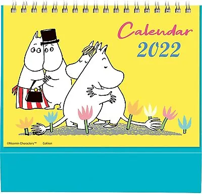 Moomin Mumin 2022 Desktop Popping  Up Calendar Japan   • $50