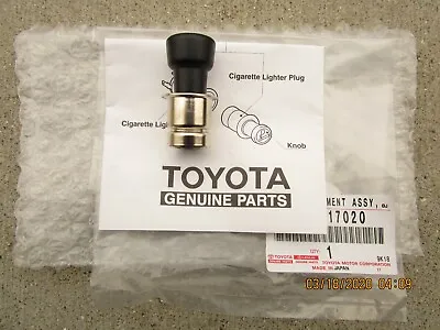 Fits: 94 - 98 Toyota T100 Cigarette Lighter Knob Genuine Oem New • $37.72