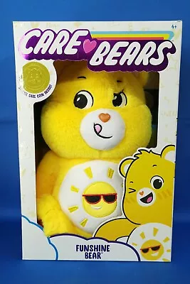 £17.95 • Buy Care Bears 14 Inch Medium Plush FUNSHINE BEAR Collectable Cute Plush Toy, NEW 