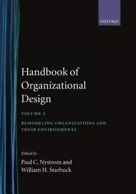 Handbook Of Organizational Design • $10.41