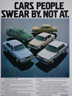 1978 Volvo GLE GT Bertone Coupe Not Swore At Vintage Original Print Ad 8.5 X 11  • $5.56