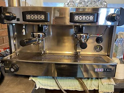 Iberital 2 Group Expresso Coffee Machine • £1900