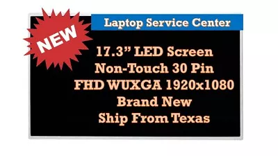 17.3  FHD 30 Pin LCD SCREEN Laptop Display FOR MSI GL72 7RDX CMN1735 NON-TOUCH  • $129.99