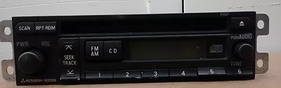 02 Mitsubishi Mitian Am/fm Radio Cd Stereo Audio Player P/n Mr58728 • $44.73