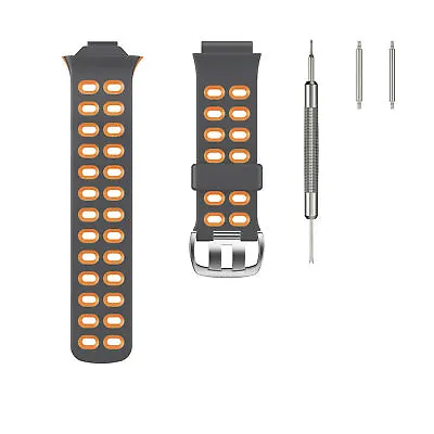155-210mm Silicone Wristband Strap For Garmin Forerunner 310xt GPS Sports Watch • $19.14