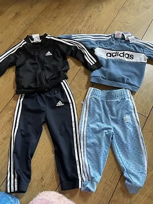 Infant Boys Adidas Tracksuit Bundle Age 12-18 Months • £0.99