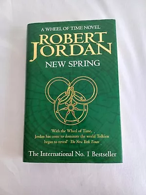 New Spring Robert Jordan A Wheel Of A Time Novel Hardcover Book • $20