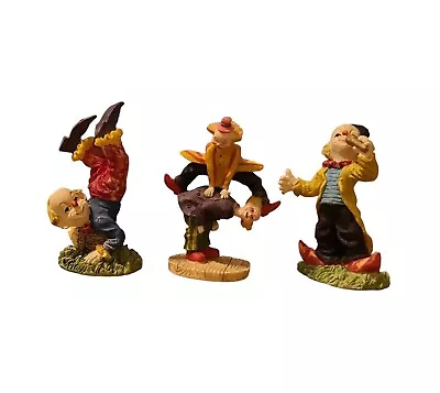 3 Clown Figurines K's Collection Hand Painted   • $14.99