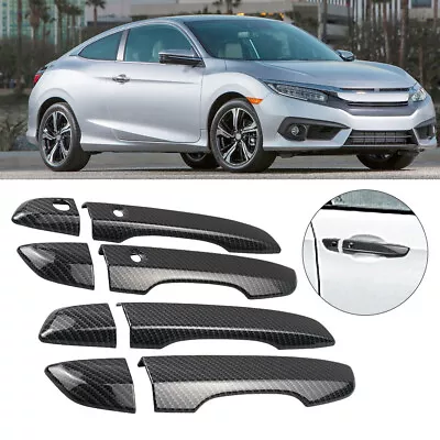 4pcs Exterior Door Handle Cover For Honda Civic Sedan Hatchback Type R 2016-2020 • $14.99