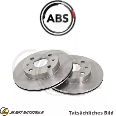 2x BRAKE DISC FOR DAIHATSU SIRION HISTORIA MOVE YRV HEART/VI/VII MIRA CHARADE • £73.04