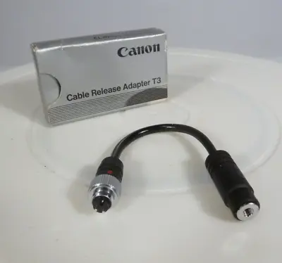 Genuine Canon Cable Release Adapter T3 Refm • £9.99