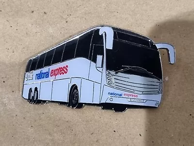 National Express Levante Coach Enamel Brooch Pin Badge • £8