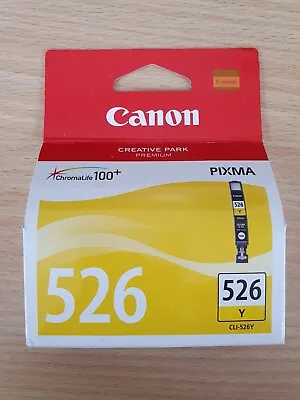 Canon Genuine CLI-526Y Yellow Ink Cartridge New • $15