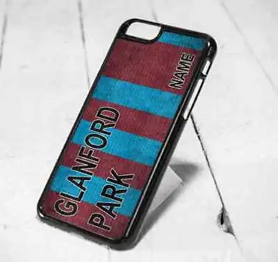 Scunthorpe Personalised Phone Case - Bar Scarf Style - Hard Plastic Case • £7.95