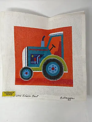 13 Mesh Handpainted Needlepoint Canvas Maggie 12x12 Tractor Kit • $99.99