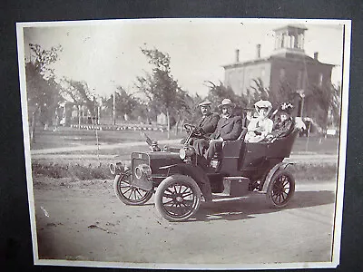 Antique Automobile Ca 1910 Photograph 8  X 6 1/2  • $9.95