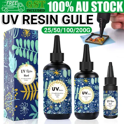 Hard UV Resin Glue Light Lamp Ultraviolet Curing Epoxy Craft Jewelry Crystal DIY • $12.99