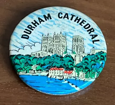 Durham Cathedral Vintage Button Badge  • $3.72