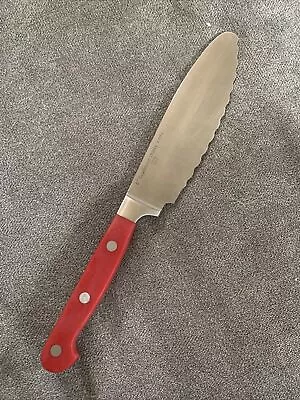 Vintage WOLFGANG PUCK 6  SCALLOPED Utility Knife From CHINA 0212 • $7.99
