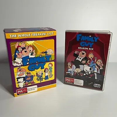 Family Guy Seasons 1-6 (DVD) The Whole Freakin' Lot Boxset PAL Region 4 • $19.99