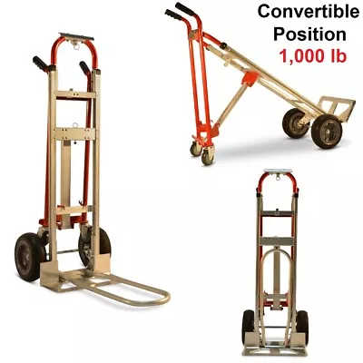 Dolly Cart Heavy Duty Hand Truck Moving Dolly Appliance Dolly 4-in-1 Convertible • $437.99