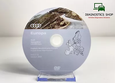 £12.95 • Buy Audi 2022 MMI 2G High Navigation Map Update Sat Nav DVD A4 A5 A6 A8 Q7 ✔️