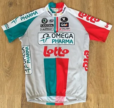 Lotto Omega Pharma Vermarc Mens Cycling Jersey Size L • $33.99