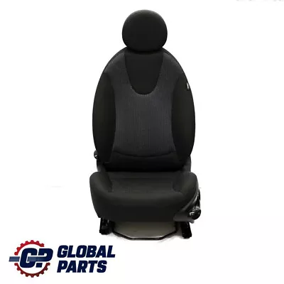 Mini Cooper R55 R56 Cloth Fabric Interior Front Left N/S Seat Carbon Black • $353.69