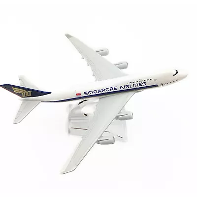 $14.99 • Buy 1/400 Singapore Airlines Civil Aircraft Model Aviation Plane Ornaments Display