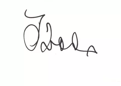 £10 • Buy Gianfranco Zola  - Footballer  Chelsea F.C. & Italy  - In Person Signed Card 