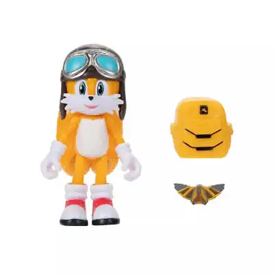 Sonic The Hedgehog 2 Tails With Backpack And Gizmo Wing Action Figure • $36