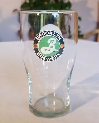 Vintage Brooklyn Brewery RARE Beer 16oz Glass - Pint Glass - Pilsner Glass Mint • $9