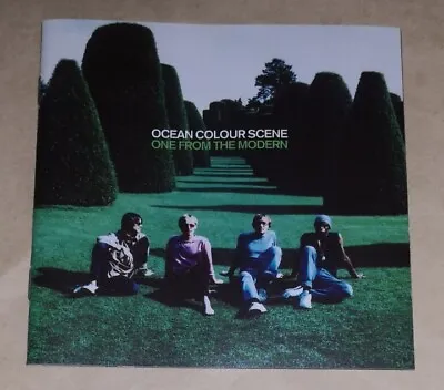 Ocean Colour Scene : One From The Modern CD 1999 NO CASE CD & INLAYS ONLY  • £1.89