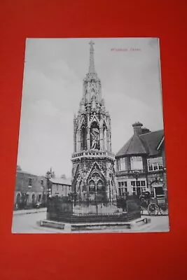 George V Era  Postcard Waltham Cross  The Eleanor Cross  Hertfordshire • £0.55