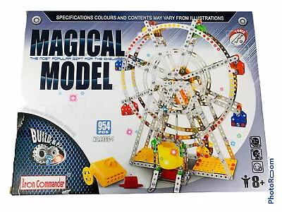 FERRIS WHEEL Iron Commander Metal Construction Kit Magical Model New • Open Box • $24.95